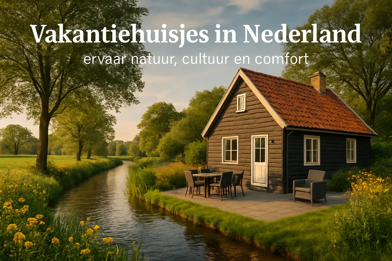 Vakantiehuisjes in Nederland: ervaar natuur, cultuur en comfort